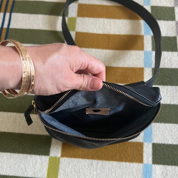 Clare V Black Leather Fanny Pack - Picture 4 of 4